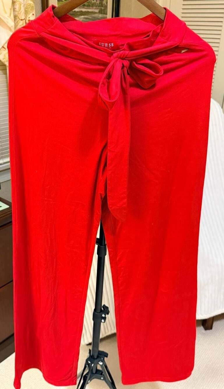 Guess Red Dress Pants Strechy